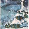 #carte postala(felicitare)-LA MULTI ANI