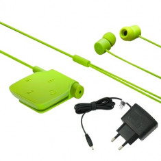 Handsfree bluetooth Nokia BH-111 stereo green pentru dispozitive cu Bluetooth v2.1+EDR foto