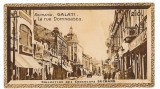 2643 - GALATI, strada Domneasca - mini old postcard, reclama - unused, Necirculata, Printata