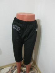 PANTALONI TREI SFERTURI ADIDAS -LYCRA DAMA ! MARIMI:-- L-PT 70-75 kg foto