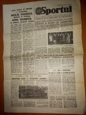 ziarul sportul 19 aprilie 1988-steaua la lisabona, returul din semifinala c.c.e foto