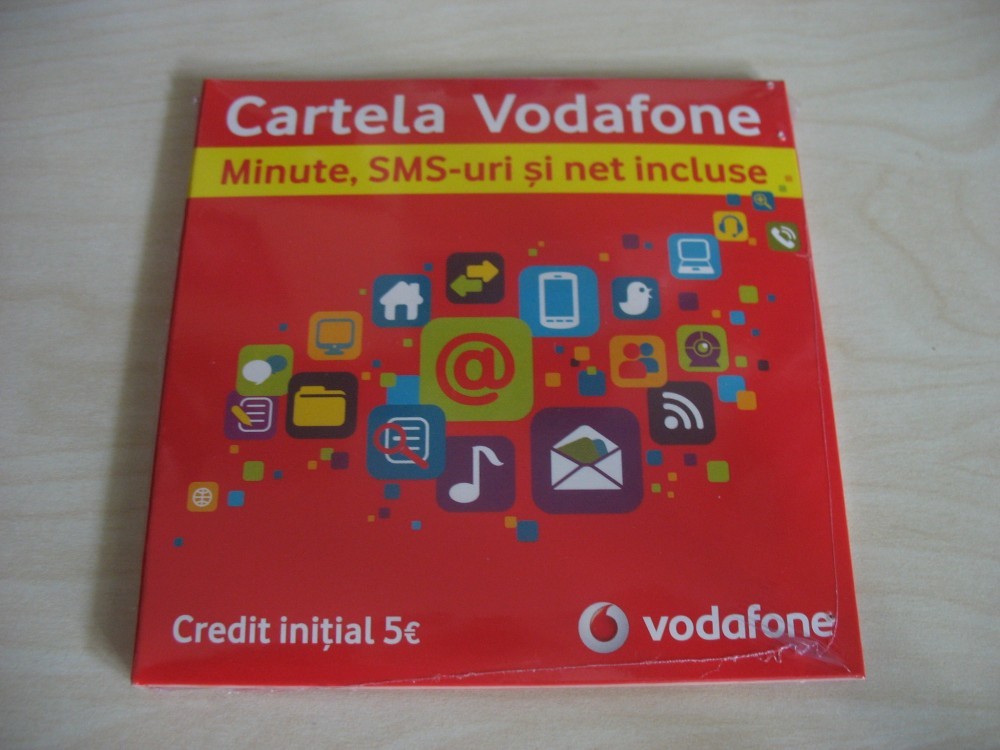 Pachet Cartela Vodafone 5 Euro Credit Arhiva Okazii Ro