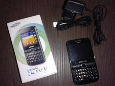 Samsung Galaxy Y PRO dual sim B5512 Black foto