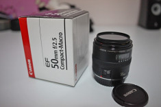 Canon 50mm f2.5 macro foto