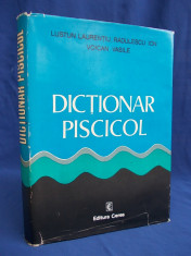 LUSTUN LAURENTIU - DICTIONAR PISCICOL ( PISCICULTURA,IHTIOLOGIE,AMENAJARI PISCICOLE,ACVARISTICA,TEHNOLOGIA PESCUITULUI,HIDROBIOLOGIE ) - CERES - 1978 foto