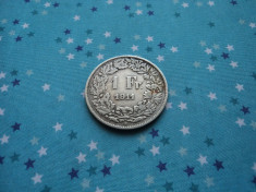 1 franc 1911 Elvetia, argint foto