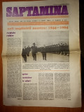 Ziarul saptamana 8 iunie 1984 (vizita lui causescu in republica polona )