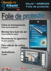 Vand Folie Tipla de Protectie Geam Display TouchScreen 3M Speciala Nokia 6500 Classic foto