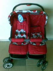 Carucior Baby Care pt gemeni nou in cutie sigilat(cod PL) foto