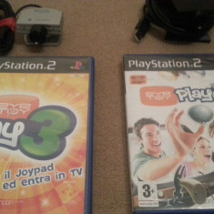 Set Eye Toy camera ps2 playstation 2 + joc Eye Toy Play