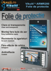 Vand Folie Tipla de Protectie Geam Display TouchScreen 3M Speciala Nokia N95 foto