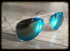 Ochelari de soare RETRO 80s UNISEX model AVIATOR 3 nuante. foto