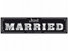 Numere de masina &amp;#039;&amp;#039;JUST MARRIED&amp;#039;&amp;#039; foto