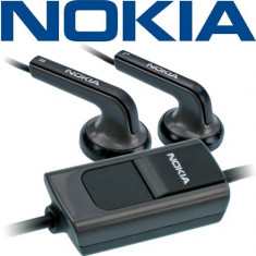 Handsfree Nokia HS-47 negru pentru pentru Nokia 2760, 3109c, 3110c, 3110 Evolve, 3120ic, 3500c, 3555, 3600s, 3610 Fold, 3710 Fold, 3720c, 5000 foto