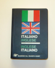 Dictionar bilingv ITALIAN - ENGLEZ si ENGLEZ - ITALIAN - de buzunar - 380 pag - NOU- 2+1 gratis toate produsele la pret fix - RBK5084 foto