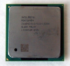 Procesor Intel Pentium 4 2.667 GHz socket 478 SL6DX foto