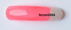 Gel UV Sina color Neon Pink, de 15 ml, pentru unghii false foto