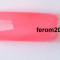 Gel UV Sina color Neon Pink, de 15 ml, pentru unghii false