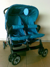 Carucior Baby Care pt gemeni nou in cutie sigilat(cod PL) foto