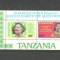 TANZANIA 1985 - ANIVERSARE REGINA ELISABETA, bloc nestampilat, T10