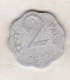 Bnk mnd India 2 paise 1977, Asia