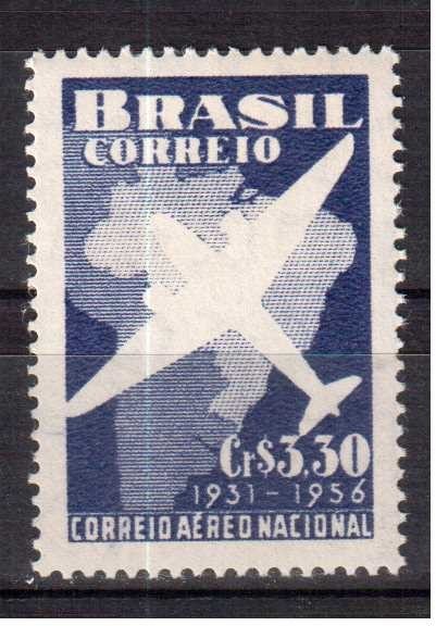 BRAZILIA 1956, Aviatie, serie neuzata, MNH