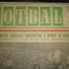 FOTBAL - (12 aprilie 1972) numai pagina 1 - interviu cu Ion Oblemenco realizat de Ioan Chirila