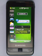Samsung omnia i900 8gb telefon decodat bateria 8 zile vorbit GPS-iGO foto