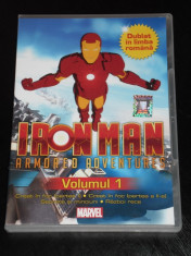 Iron Man Armored Adventures - DVD Desene Animate Dublate Romana Omul de fier Vol Volumul 1 foto