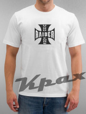 Tricou Hardcore Raider Biker moto rock metal Bumbac 100% idee cadou foto