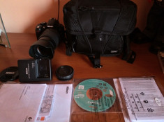 Nikon D3100 obiectiv 18-105 foto