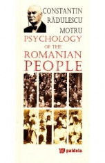 Psychology of the romanian people - Constantin Radulescu Motru foto