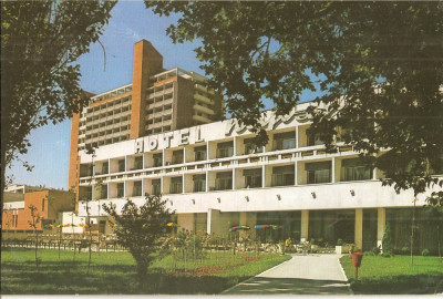 CPI (B4310) BAILE FELIX. HOTEL NUFARUL, EDITURA SPORT-TURISM, CIRCULATA, AUGUST 1975, STAMPILA, TIMBRU foto