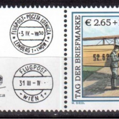 AUSTRIA 2004, Aviatie, serie neuzata, MNH