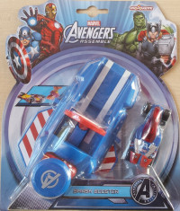 The Avengers Smash Booster - lansator si masinuta Captain America foto