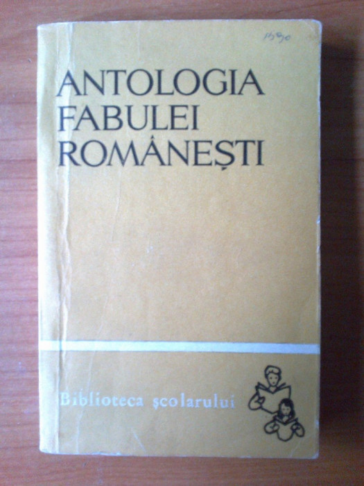 h1 Antologia fabulei romanesti