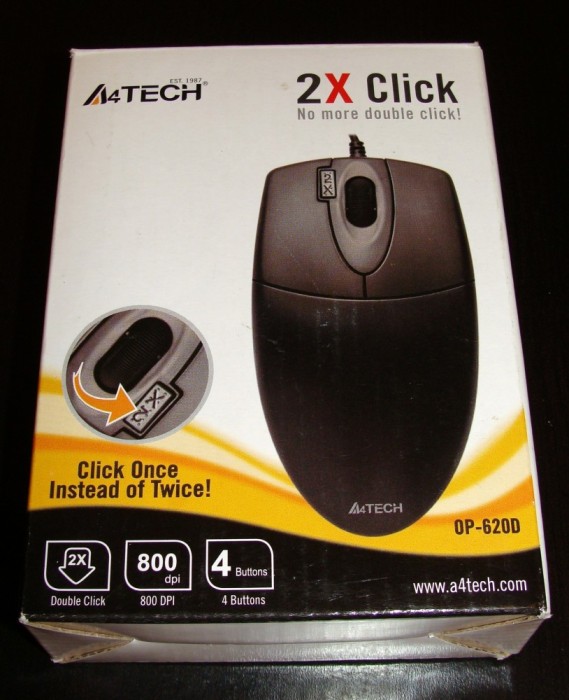 MOUSE a4tech / 2Click