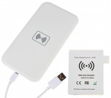 Incarcator wireless Qi SAMSUNG GALAXY S4 i9500 i9505 + folie protectie ecran + expediere gratuita Posta - sell by Phonica