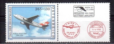 AUSTRIA 2006, Aviatie, serie neuzata, MNH foto