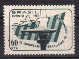 BRAZILIA 1955, Aviatie, serie neuzata, MNH, Nestampilat