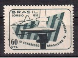 BRAZILIA 1955, Aviatie, serie neuzata, MNH