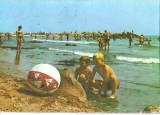 CPI (B4341) EFORIE NORD. VEDERE DE PE PLAJA, EDITURA OSETCM, CIRCULATA, 12.09.1980, STAMPILE, TIMBRU IMPRIMAT