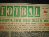 FOTBAL - (31 mai 1972) numai pagina 1 - interviu cu Stere Adamache realizat de Ioan Chirila