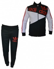 Trening Adidas conic - Negru cu Alb - Model Adidas Originals - Masuri: S, M ( slim ) de sezon foto