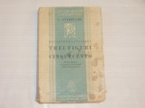 C.ANTONIADE - RENASTEREA ITALIANA ~ TREI FIGURI DIN CINQUECENTO~Ed.1935, Alta editura