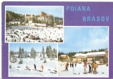CPI (B4364) POIANA BRASOV, 1,2,3 IMAGINI DE IARNA, CIRCULATA, 24.10.1988, STAMPILE, TIMBRU IMPRIMAT
