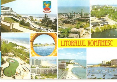 CPI (B4330) LITORALUL ROMANESC. MAREA NEAGRA, EDITURA MERIDIANE, NECIRCULATA, (19674) foto