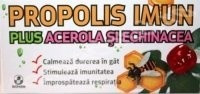 Propolis Imun + Echinacea si Acerola Biofarm 20cpr Cod: 19117 foto