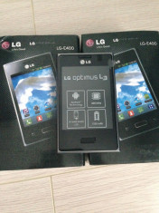 LG L3 E400, sigilat, liber de retea, cel mai mic pret foto