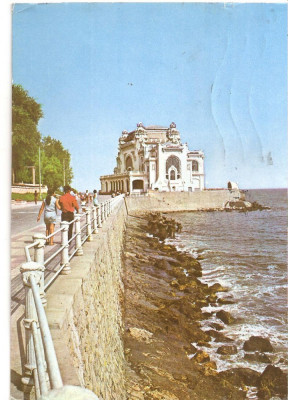 CPI (B4382) CONSTANTA. CAZINOUL, EDITURA OSETCM, CIRCULATA, 13.08.1992, STAMPILE, TIMBRU IMPRIMAT foto